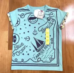 新品 motherways 半袖Tシャツ 吸水速乾 マリン120㎝のサムネイル