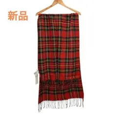 新品 価格2990＋税 earth タータンチェックストール マフラー