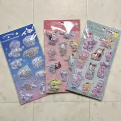 正規品 サンリオ シェーカーステッカー はぴだんぶい クロミ シナモロール