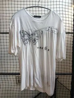 DSQUARED2 スカルバタフライ プリント Tシャツ XS