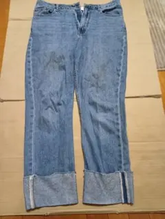 FOREVER 21 ロールアップデニム