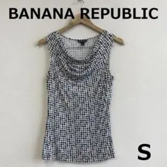 値下　C0601A10【BANANA REPUBLIC】ドット柄タンクトップのサムネイル