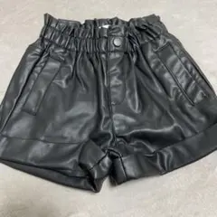 zarababy レザーショートパンツ　新品　2〜3y