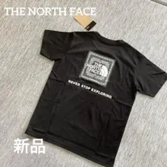 【新品】THE NORTH FACE バンダナロゴ Tシャツ ブラック　160のサムネイル