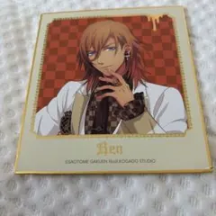 【うたプリ】ST☆RISH Sweets vampire 色紙 神宮寺レン