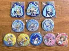 B賞 C賞 コンプリート 雪ミクあそーと2020 初音ミク 缶バッジ ラバスト