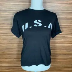 MUZZY ムジー Tシャツ フリーサイズ 黒 ブラック 半袖