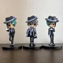 Qposket petit ツイステ　フィギュア　アズール　ジェイド　フロイド