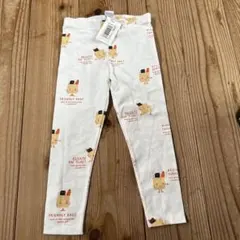 新品タグつきTINY COTTONS イラストプリント レギンス 6y