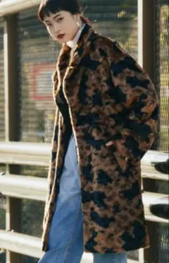 ピンク ファーコート