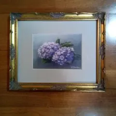 【限定品】 Fujico 矢車草　ボタニカルアート 限定品】 Fujico 矢車草 ボタニカルアート 植物画 美術品 - メルカリ