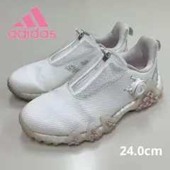 adidas レディース　スパイクレスゴルフシューズ　BOA 24.0cm