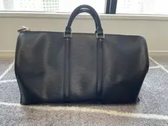 【極上美品】ルイヴィトン キーポル 50 エピ ブラック ボストンバッグ ☆LV☆ルイヴィトン キーポル・バンドリエール 50 (Louis Vuitton