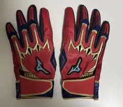 ミズノプロ　ダイバーシティブルー　バッティンググローブ