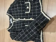 韓国風ジャケット ツィード