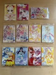 ヌ*ク様 プリキュアウエハースカード12 まとめ売り(11枚)