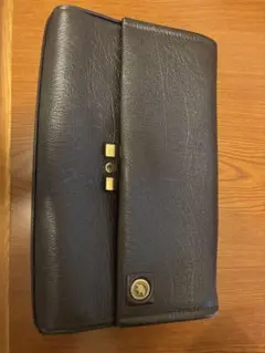 COACH ハンプトンズ ターンロック リストレットポーチ スエード 美品 