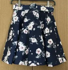 INGNI イング 花柄フレアスカート