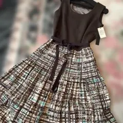 MAITRESSE❣️ノースリーブ ロングワンピース 38 新品未使用