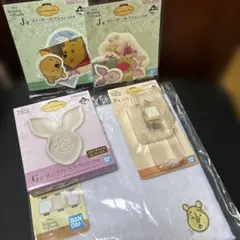 くまのプーさん プーさん 一番くじ くじ F賞G賞 H賞 J賞 セット