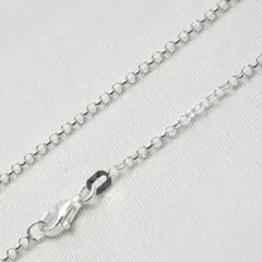 シルバー925 ロールチェーン ネックレス