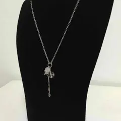 ローズクォーツ　天然石デザインペンダントトップ　送料無料　No.034