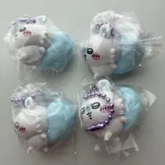 ちいかわ マスコット付きビスケット マスコットのみ モモンガ4点