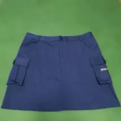 デルソルゴルフ☆春夏スカート☆ネイビー☆3L☆DELSOL GOLF