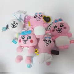 おぱんちゅうさぎ ぬいぐるみ マスコット 5種セットSALE