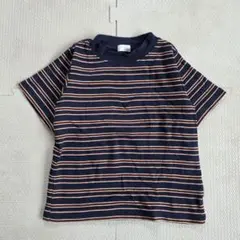 LOWRYS FARM ボーダー 半袖Tシャツ 100 110