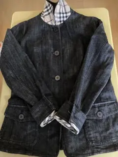 BURBERRY LONDON デニムジャケット 160A ノバチェック - メルカリ