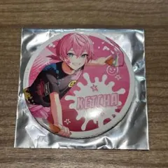 アンプタックレインボーロード中77% けちゃ　BIG缶バッジ