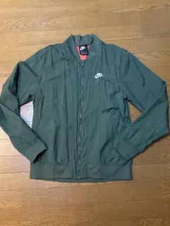 Nike ジップアップジャケット Mサイズ オリーブグリーン　ma1