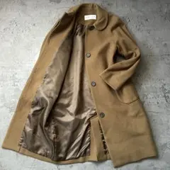 最終価格‼️bulle de savon super100ウールコート キャメル色