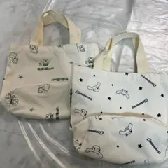 サンリオ　ケロッピ　シナモロール　トートバッグセット　新品