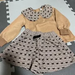 nino 襟付き　トップス100cm パンツ90cm セットアップ