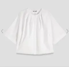 Theory 21SS ウォッシャブル ブラウス POWDER CREPE 紺 - メルカリ