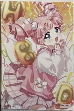 数量限定　ゆるゆり 大室家 アトレ秋葉原 吉川ちなつ　バースデーカード