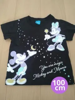 キッズ　ミッキー　ミニー　ディズニー　シャツ　半袖　100