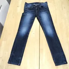 sweet camel　スキニーデニム　ダークブルー　XS　ローライズのサムネイル
