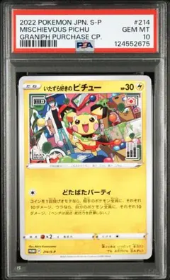 2025年最新】いたずら好きのピチュー psa10の人気アイテム