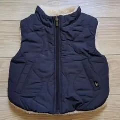 モイモルン リバーシブルボア/ダウンベスト 100cm