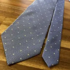 【美品】CLUB LAMER クラブラメール ネクタイ シルク100% ブルーのサムネイル