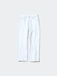 タグ付新品　ユニクロ　ワイドストレートジーンズ　ライトブルー　30