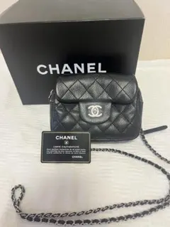 CHANEL キャビアスキン チェーンウォレットのサムネイル