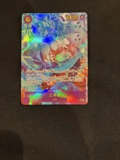 エネル　シークレットパラレル　ワンピースカード