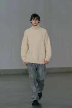 08sircus Wool high neck sweater 山田涼介着のサムネイル