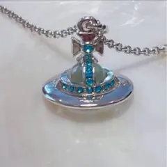 Vivienne Westwood 流れ星シリーズ リング／シルバー×水色系 - メルカリ