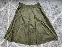 PLST カーキ フレアスカートのサムネイル