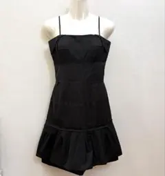 ポールカ キャミソールワンピース フレアワンピース ミニドレスのサムネイル